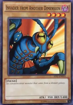 Near Mint Invader from Another Dimension - AP07-EN014 - Common - Unlimited Editi - Image 1
