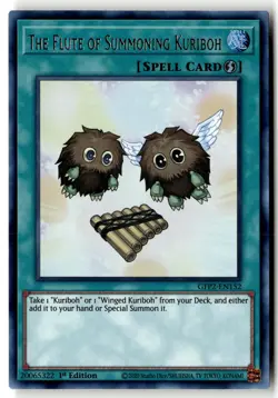 The Flute of Summoning Kuriboh GFP2-EN152 Ultra Rare Yu-Gi-Oh 1st Edition LP - Image 1