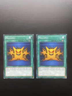 Yugioh Multiply YGLD-ENB32 1st Edition Common LP/MP X2 - Image 1
