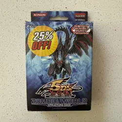 Yu-Gi-Oh! Zombie World Structure Deck - Opened *FREE SHIPPING - Image 1