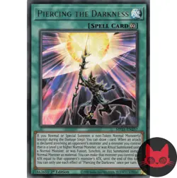 Yugioh Piercing the Darkness MP21-EN257 Ultra Rare 1st Edition NM - Image 1