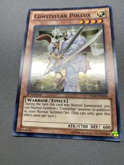 Yu-Gi-Oh! Constellar Pollux Super Rare 1st Edition HA07-EN008 MP - Image 1