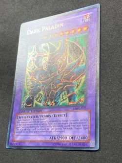 Dark Paladin DMG-001 Duel Master's Guide Limited Edition Secret Rare Light Play - Image 2