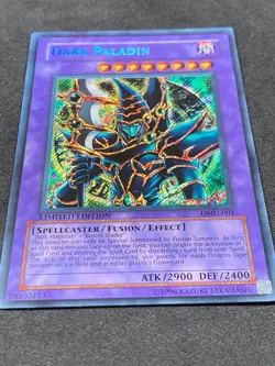 Dark Paladin DMG-001 Duel Master's Guide Limited Edition Secret Rare Light Play - Image 4