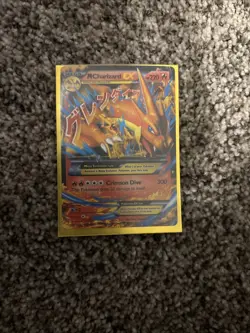Pokemon M Charizard EX 13/106 TCG Flashfire Ultra Rare Full Art Holo Mp-Lp - Image 1