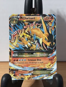 Pokemon M Charizard EX (Y) Ultra Rare Holo Mega EX 13/106 Flashfire 220HP (LP) - Image 1