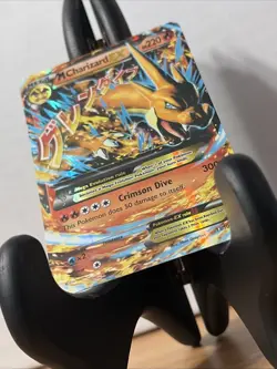 Pokemon M Charizard EX (Y) Ultra Rare Holo Mega EX 13/106 Flashfire 220HP (LP) - Image 4