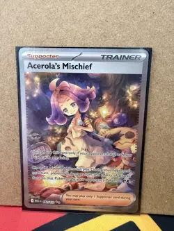 Acerolas Mischief 183/132 - SIR - Mega Evolution - NM/M - Pokemon TCG - Image 1