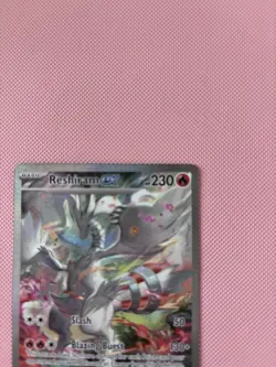 Pokemon TCG Reshiram EX White Flare Special Illustration Rare Card 166/086 - Image 3