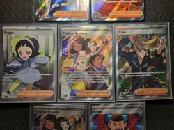 Pokemon TCG Lot of 7 Full Art Supporter SIR/DBL/ULTRA Rare- Trainer Cards NM - Image 4
