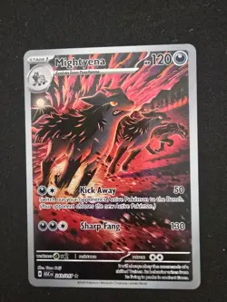 Pokemon TCG Mightyena 243/217 Ascended Heroes Illustration Rare - NM - Image 1