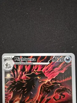 Pokemon TCG Mightyena 243/217 Ascended Heroes Illustration Rare - NM - Image 2