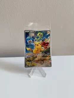 2023 Pokemon TCG • Pikachu SVP: Paldea Evolved ETB Promo• 027 NM Sealed - Image 1