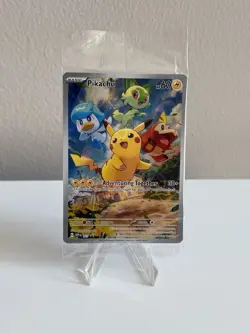 2023 Pokemon TCG • Pikachu SVP: Paldea Evolved ETB Promo• 027 NM Sealed - Image 4