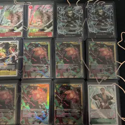 ONE PIECE TCG Roronoa Zoro Lot 15 Cards: SR, SEC Variety Of Sets! NM/M - Image 2