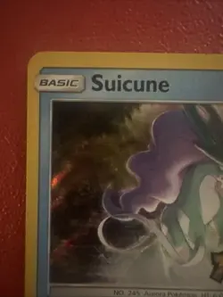 Pokemon Card Suicune SM149 STAMPED Prerelease Black Star Promo Near Mint - Image 4