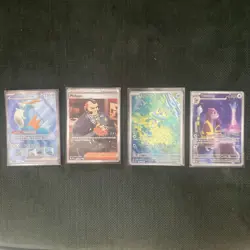 Chaos Rising Bundle x4 Cards I IR, FULL ART, TRAINER I Froakie - Image 1