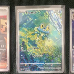 Chaos Rising Bundle x4 Cards I IR, FULL ART, TRAINER I Froakie - Image 4