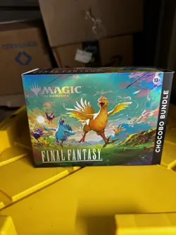 Magic The Gathering Final Fantasy Chocobo Bundle Factory Sealed MTG FIN English - Image 1