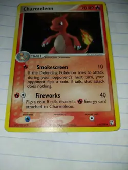 Charmeleon Team Rocket Returns Pokemon Card 110/109 Secret Rare Holo - Image 2