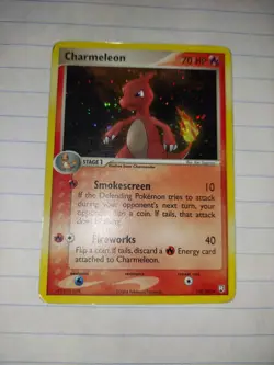 Charmeleon Team Rocket Returns Pokemon Card 110/109 Secret Rare Holo - Image 3