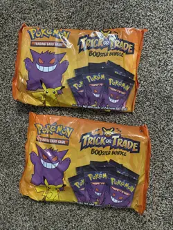 Pokemon TCG Trick or Trade BOOster Bundle 40 Mini Packs 120 Cards EN 2022 2 Pack - Image 1