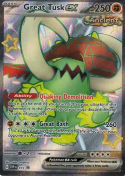 Great Tusk ex - Holo Promo SV: Scarlet & Violet Promo Cards 072 NM - Image 1