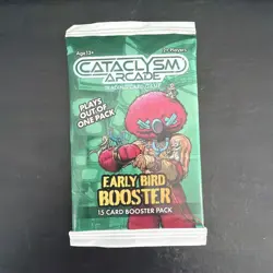 Cataclysm Arcade TCG Early Bird Booster Pack 15 Cards - Image 1