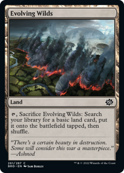 x4 Evolving Wilds BRO MTG 261/287 COMMON M/NM 4x - Image 1