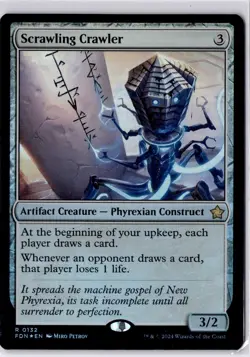 Scrawling Crawler Foundations Foil NM R 0132 - Image 1