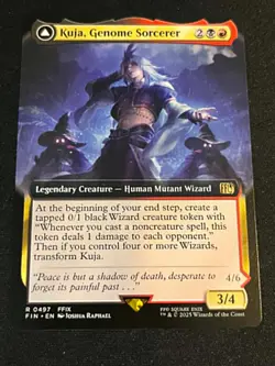 Kuja, Genome Sorcerer (Extended Art) Final Fantasy Regular MTG FF NM - Image 1
