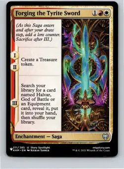 Magic the Gathering Forging the Tyrite Sword The List Reprints MTG Free Shipping - Image 1