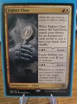 Magic The Gathering: Fighter Class - Adventures in the Forgotten Realms NM - Image 1
