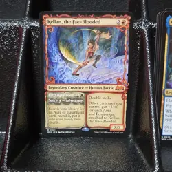 Kellan, the Fae-Blooded (Showcase) 291 Wilds of Eldraine Magic: The Gathering NM - Image 1