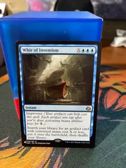 MTG Whir of Invention The List Reprints Regular (049/184) LP FREE SHIPPING - Image 1