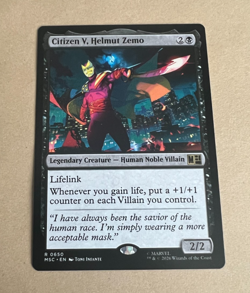 MTG - Citizen V, Helmut Zemo - Marvel Super Heroes Commander - Image 1