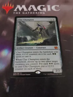 Mtg. Clay Champion. Foil. Brothers' War. Pack Fresh - Image 1