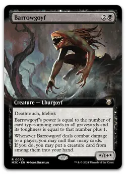 Barrowgoyf (Extended Art) #50 (NM) Modern Horizons 3 M3C Magic MTG - Image 1