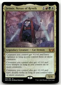 Jetmir, Nexus of Revels #193 (Foil) (NM) Streets New Capenna SNC Magic MTG - Image 1