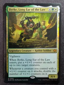 Byrke, Long Ear of the Law - Foil - Bloomburrow (MTG) - Image 1
