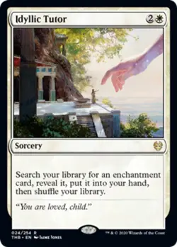 1x Idyllic Tutor MTG - Theros Beyond Death - Light Play - Image 1