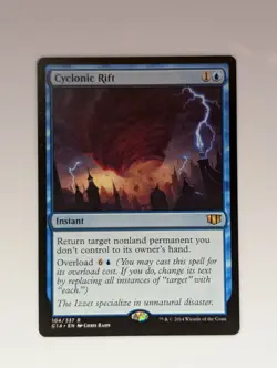 Cyclonic Rift, Lightly Played LP, Commander 2014 - Image 1