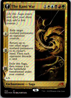 The Kami War (Showcase) 362 Kamigawa: Neon Dynasty Magic: The Gathering Foil NM - Image 1
