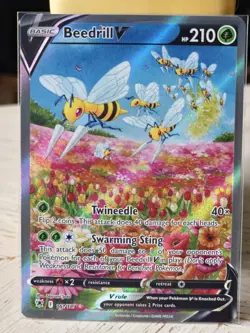 PAC FRESH Pokemon TCG Astral Radiance Beedrill Alternate Art 161/189 NM - Image 1