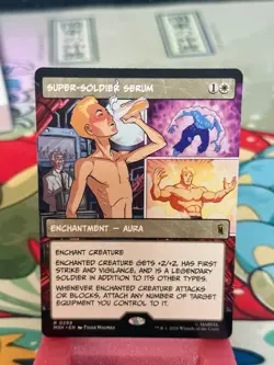 Super-Soldier Serum (Borderless) Marvel Super Heroes Regular MTG - Image 1