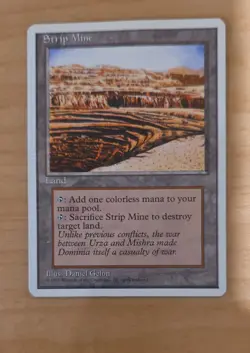 Strip Mine MTG Core Set 4th Edition Regular - Image 1