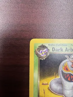 Dark Arbok 19/82 - 1st Edition - Team Rocket Regular Pokemon TCG Vintage WoTC LP - Image 3