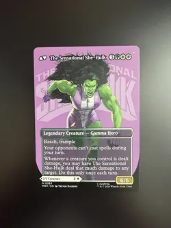 MTG Marvel Super Heroes Jennifer Walters Borderless 0355 Non-Foil - Image 2