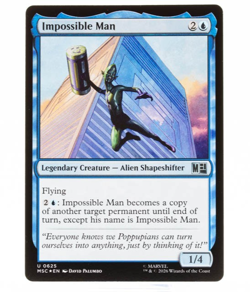 Impossible Man Marvel Super Heroes 0625 MTG Foil NM - Image 1