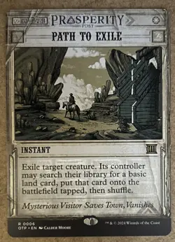 Path to Exile - Outlaws of Thunder Junction: Breaking News - NM MTG - Image 1